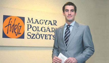 Kocsis Máté, a Fidesz-KDNP jelöltje a józsefvárosi időközi polgármester-választáson