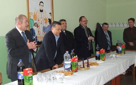 Orbán Viktor, a Fidesz elnöke szabadkai látogatásán
