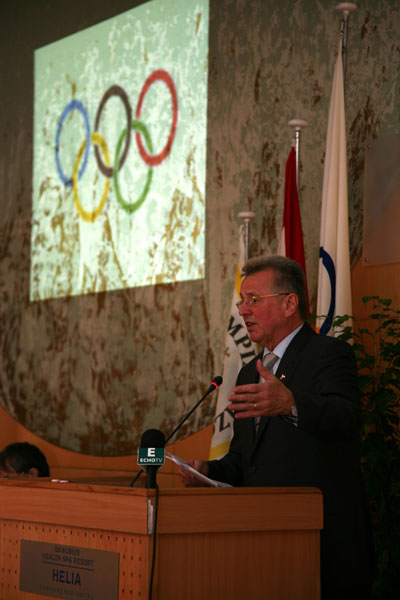Schmitt Pál, a Magyar Olimpiai Bizottság elnöke