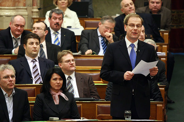 Navracsics Tibor, a Fidesz parlamenti frakciójának vezetője