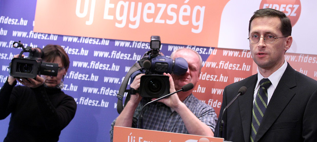 Varga Mihály, a Fidesz alelnöke és szakpolitikusa