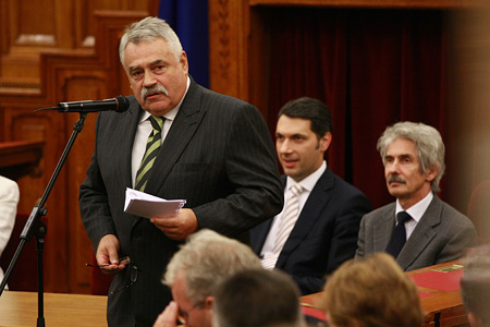 Balogh András, az MSZP államfőjelöltje