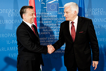 Orbán Viktor és Herman Van Rompuyjel