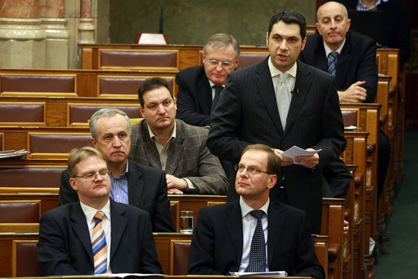 Lázár János, a Fidesz frakcióvezetője 