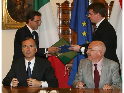 Budapest és Róma aláírta a stratégiai együttműködést