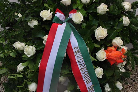 Szabadságharcosokért Közalapítvány megemlékezésén a budapesti Kisfogház Emlékhelyen