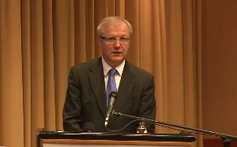Olli Rehn, az Európai Bizottság gazdasági és pénzügyekért felelős biztosa
