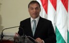 Orbán Viktor beszédet mond az Európa-ügyi bizottságok ülésén
