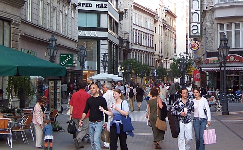 Budapest, Váci utca