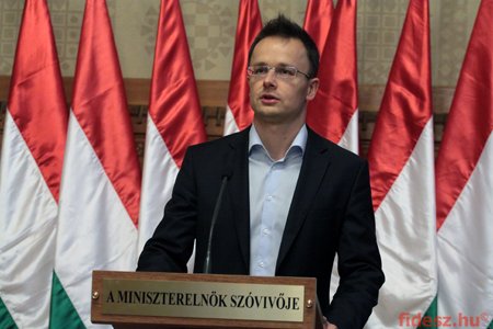 Szijjártó Péter, a miniszterelnök szóvivője