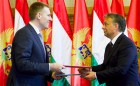 Orbán Viktor Magyarország és Montenegró kapcsolatáról tárgyalt