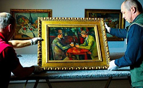 A több hónapig tartó Cézanne kiállításon sok gyönyörű festményt és szobrot tekinthetnek meg az érdeklődők