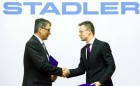 A Stadler új munkahelyeket teremt és a kormány stratégiai partnere lett