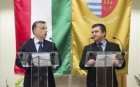 Orbán Viktor Vásárosnaménybe látogatott a kormány kihelyezett ülésére