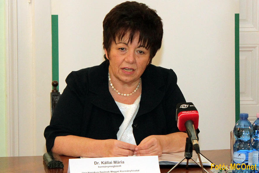 Dr. Kállai Mária kormánymegbízott 