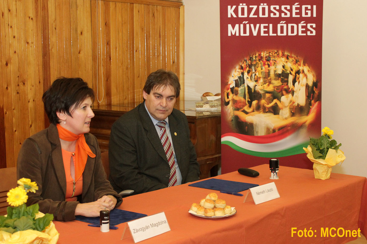 Závogyán Magdolna, az NKKI főigazgatója  és Németh László, az IPOSZ elnöke írták alá a stratégiai megállapodást