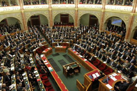 A Parlamentben 