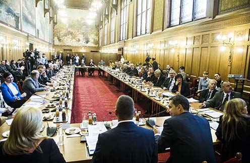 Magyar Holokauszt-2014 Emlékbizottság ülése