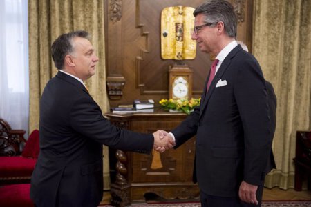 Orbán Viktor miniszterelnök és Ulrich Grillo, a német iparszövetség elnöke