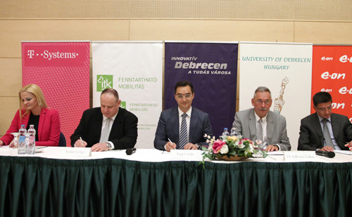A Debreceni Innovációs Program részeként írtak alá együttműködési szándéknyilatkozatot