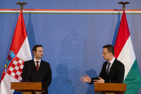 Szijjártó a magyar-horvát kapcsolatokról
