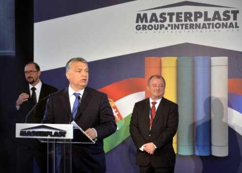 Orbán magyar beruházást adott át Szerbiában