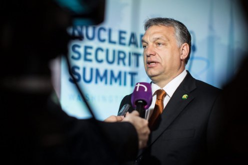 Orbán Viktor Washingtonban tárgyalt Giorgi Margvelasvili grúz elnökkel