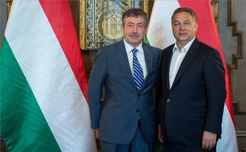 Orbán Viktor a nemzetközi kajak-kenu szövetség vezetőivel tárgyalt