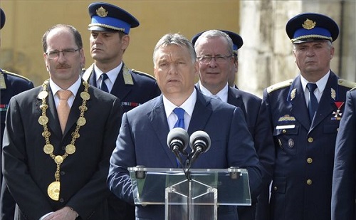 Orbán: Magyarország a rendet képviseli a rendetlenné váló Európában