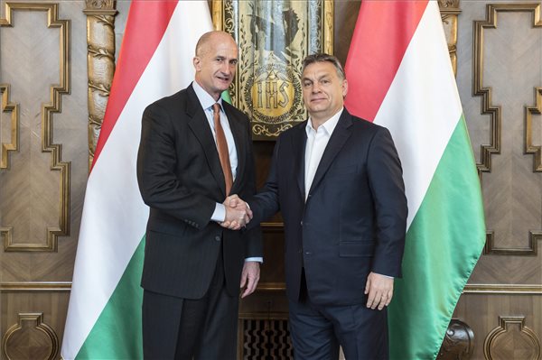 Orbán a General Electric alelnökét fogadta