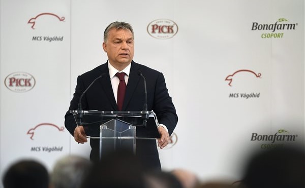 Átadták az MCS Vágóhíd Zrt. új mohácsi vágóhídját - Orbán Viktor szerint a magyar húsipar hamarosan visszaszerzi régi fényét