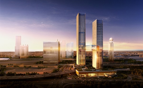 A világ legnagyobb épületek közötti hídja épül Dubaiban