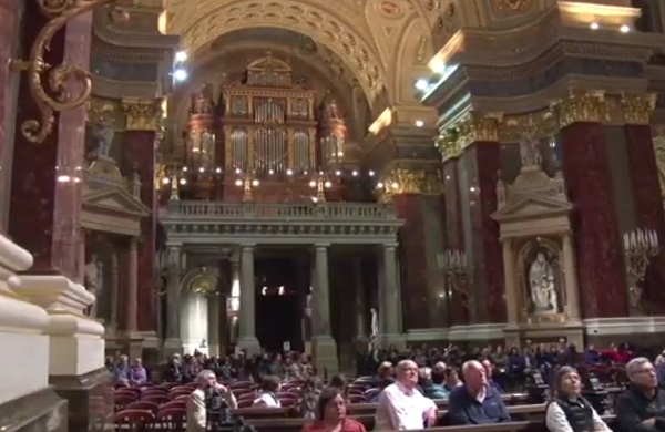 Nagyon sokan kíváncsiak a páratlan Szent István Bazilika koncertjeire