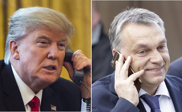 Telefonon tárgyalt Orbán és Trump