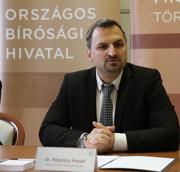 Répássy Árpád az Országos Bírósági Hivatal új elnökhelyettese