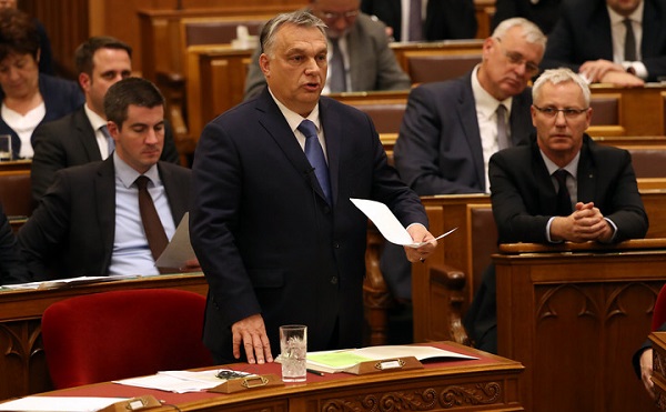 Orbán beszámolt az Országgyűlésnek az uniós csúcsra adott mandátum teljesítéséről 