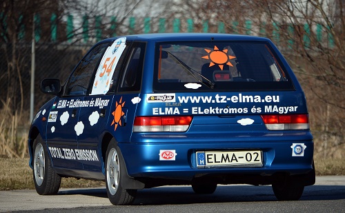 Az innovatív elektromos autó: ELMA