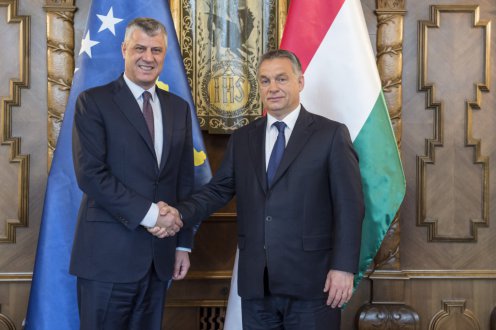 Orbán Viktor is fogadta Koszovó miniszterelnök-helyettesét